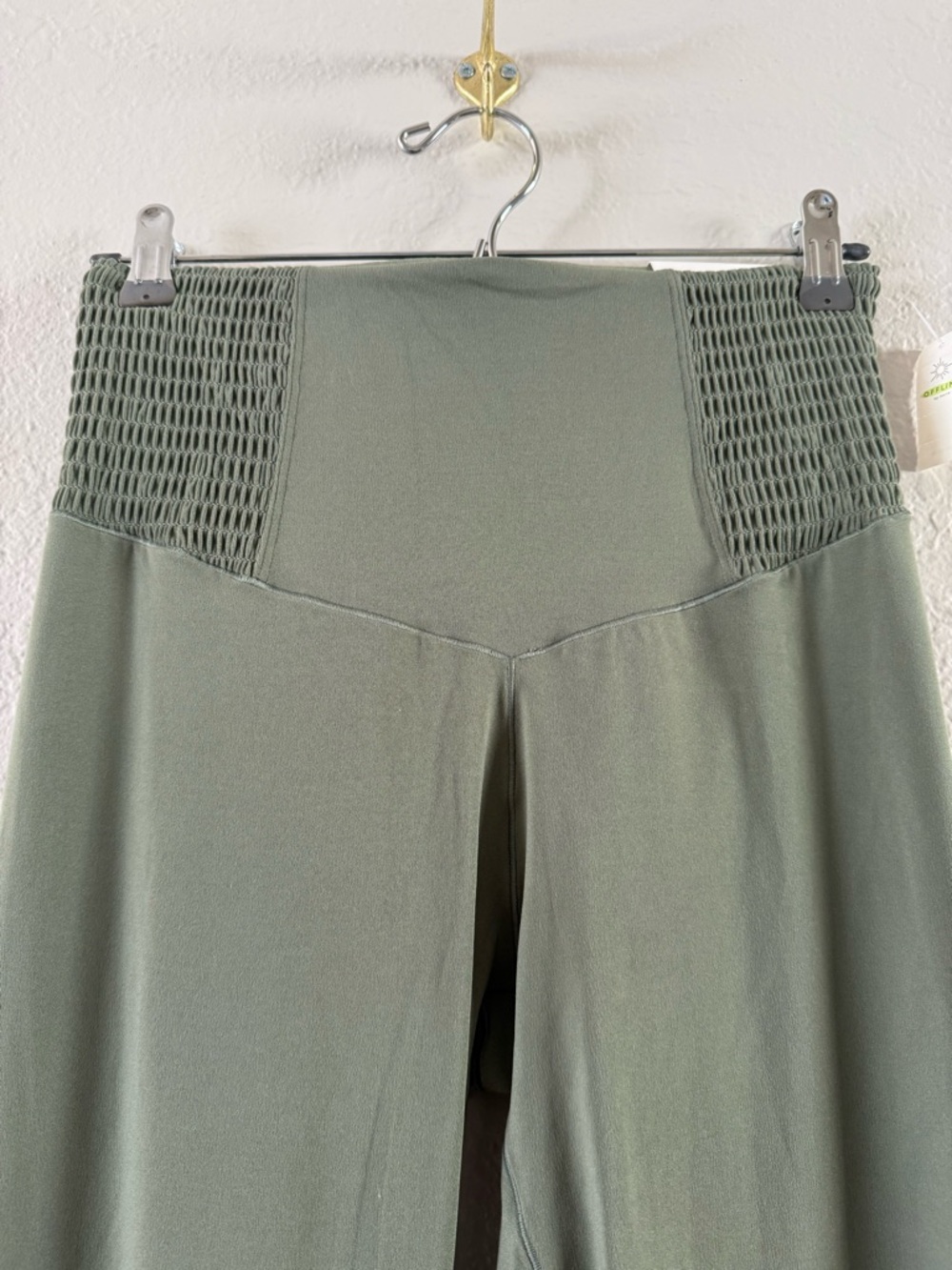 NWT OffLine By Aerie Real Me High-Rise 7/8 Leggings Size L Olive Army Green